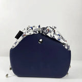 Flower Drawstring Canvas Bag for Obag Moon Style Inner Bag