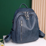 Teenage Girls Hot PU Leather Backpack