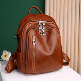Teenage Girls Hot PU Leather Backpack