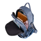 Teenage Girls Hot PU Leather Backpack