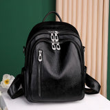 Teen Girl School Bag Hot Backpack Woman Youth PU Leather Backpack