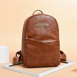 Teenage Girls Sac A Dos Travel Back pack PU Women Backpack Female