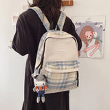 Teen Girls Anti-theft Shoulder Backpack School Bag