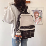 Teen Girls Anti-theft Shoulder Backpack School Bag