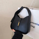 Adjustable Strap Crossbody Bag Leather Bucket Shoulder Bag