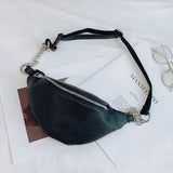 Women Waist Fanny Pack Belt Bum Hip Shoulder Crossbody Handbag