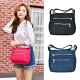 Women Crossbody Sports Gym Shoulder Bag Waterproof Nylon