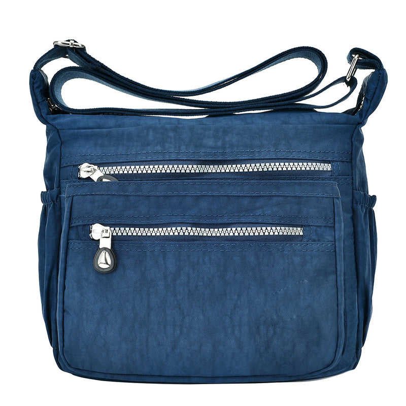 Women Crossbody Sports Gym Shoulder Bag Waterproof Nylon