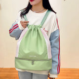 Women Sports Backpack Dry Wet Separation Large Capacity Oxford Cloth Bag