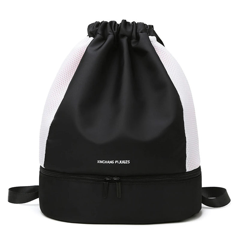 Women Sports Backpack Dry Wet Separation Large Capacity Oxford Cloth Bag