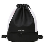 Women Sports Backpack Dry Wet Separation Large Capacity Oxford Cloth Bag