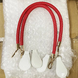 Obag Long Strap PU Leather Bag Handle With Tears Drops