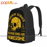 Forensic Science Bones Archaeologist Anthropology Backpack Large Capacity