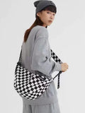 Foufurieux Chessboard Bag Commuter Crossbody Large Shoulder Women's Bag