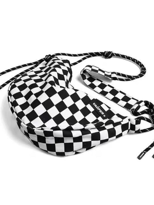 Foufurieux Chessboard Bag Commuter Crossbody Large Shoulder Women's Bag