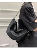 Foufurieux Chain Bag Large Capacity Soft Messenger Bag