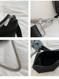 Foufurieux Chain Bag Large Capacity Soft Messenger Bag