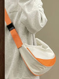 Nylon Messenger Bag Women Dumpling Bag Shoulder Bag