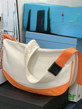 Nylon Messenger Bag Women Dumpling Bag Shoulder Bag