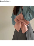 Large Bowknot Women's Shoulder Bag