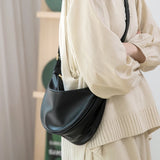Autumn Women Bags Saddle Bag Retro Shoulder Dumpling Bag