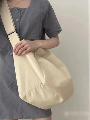 Canvas Messenger Bag Large-capacity Shoulder Bag