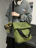 Japanese Student Large-capacity Messenger Bag Men Shoulder Bag