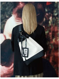 Foufurieux Large Capacity Canvas Cross Body Bucket Bag