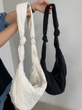Foufurieux Canvas Satchel Bag Ladies Underarm Bag