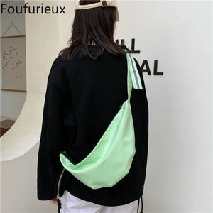 Casual Nylon Crossbody Bag Women Shoulder Bags Large Capacity Tote