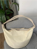 Casual Women Bags Canvas Dumpling Bag Single Shoulder Large Capacity Fanny Pack