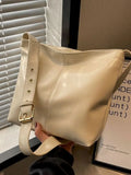 Casual Women Shoulder Bags PU Leather Hobo Bag Large Capacity Messenger Bags