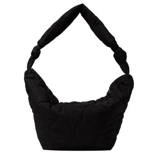 Foufurieux Cotton Large Capacity Shoulder Bag Spring Plaid Female Bag