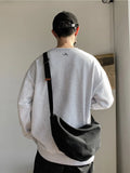 Canvas Cross Body Bag Men's Shoulder Bag Women's Backpack