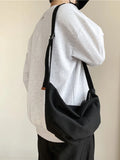 Canvas Cross Body Bag Men's Shoulder Bag Women's Backpack