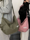 Foufurieux Crossbody Bag Canvas Shoulder Bag