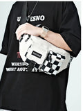 Japanese Casual Men Waist Bag Backpack