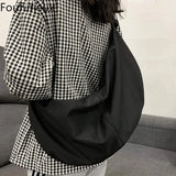 Foufurieux Crossbody Bag Women Ins Large Capacity College Student Bags