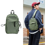 Crossbody Workwear Waist Bags Sports Chest Packs Couples Shoulder Bag