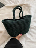 Foufurieux Lady Underarm Bag 2022New Shoulder Bag Retro Tote Bag