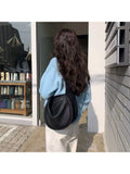 Foufurieux Leather Saddle Bags Women Shoulder Messenger Crossbody Bag