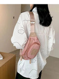Foufurieux Waist Bags Street Style Hip Hop Ladies Waist Packs Belt Bags