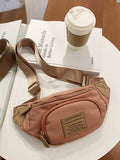 Foufurieux Waist Bags Hip Hop Street Style Ladies Waist Packs