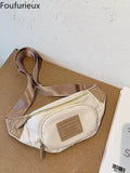Foufurieux Waist Bags Street Style Hip Hop Ladies Waist Packs Belt Bags