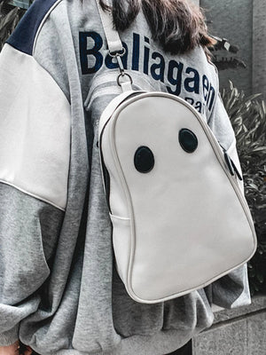 Halloween Style Backpack Small Mini High Street PU Waist Pack