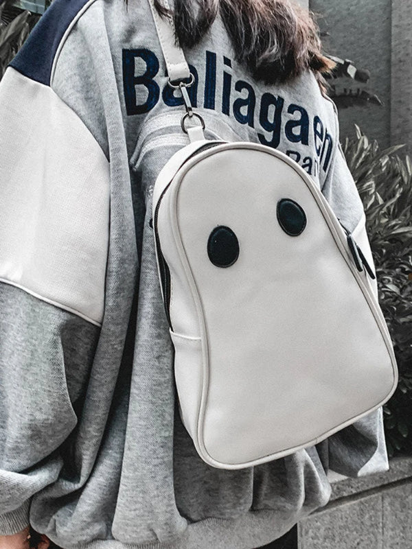 Halloween Style Backpack Small Mini High Street PU Waist Pack