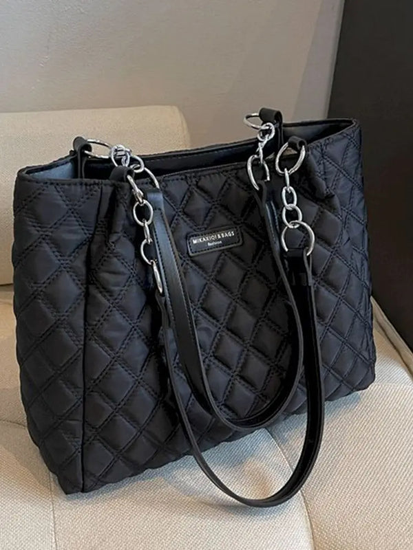 Foufurieux Large Capacity Shoulder Bag 2023New All-match Women Tote Bag