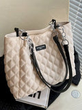 Foufurieux Large Capacity Shoulder Bag 2023New All-match Women Tote Bag