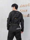 Foufurieux High Nylon Chest Pack Crossbody Bag