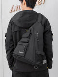 Foufurieux High Nylon Chest Pack Crossbody Bag
